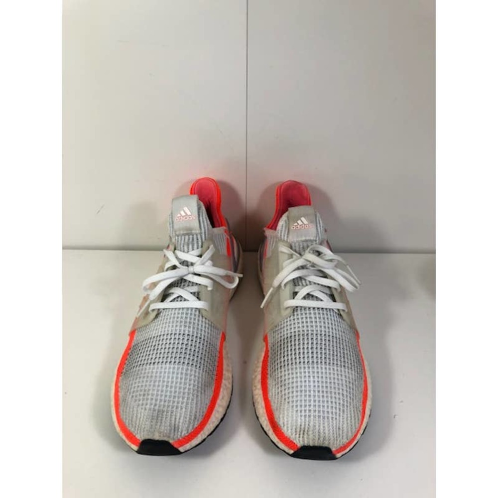 Adidas EF1342 Ultraboost 19 Lace-Up Running Sneakers White Orange Men's US 12